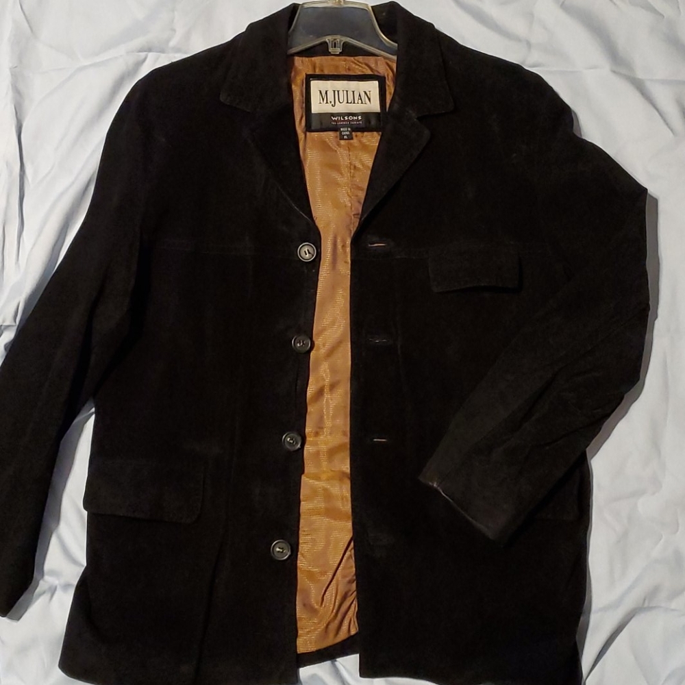 Black Suede Blazer